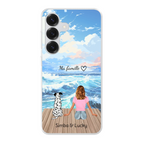 Mon animal et moi - Coque de téléphone personnalisée / Samsung / Galaxy S25