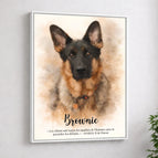 Cadre blanc / Default / 40x30 cm